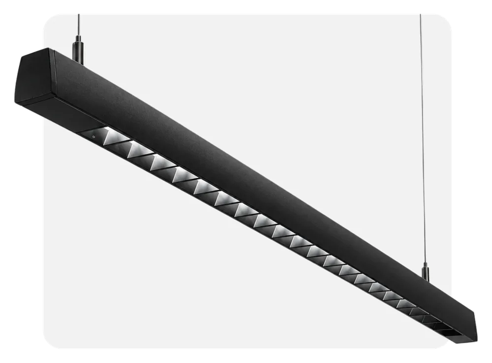 Lámpara colgante LINA LAMP en negro