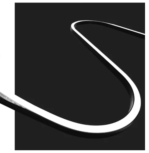 Perfil de aluminio XCURVE-MINI de CROMATIX usado en la fachada