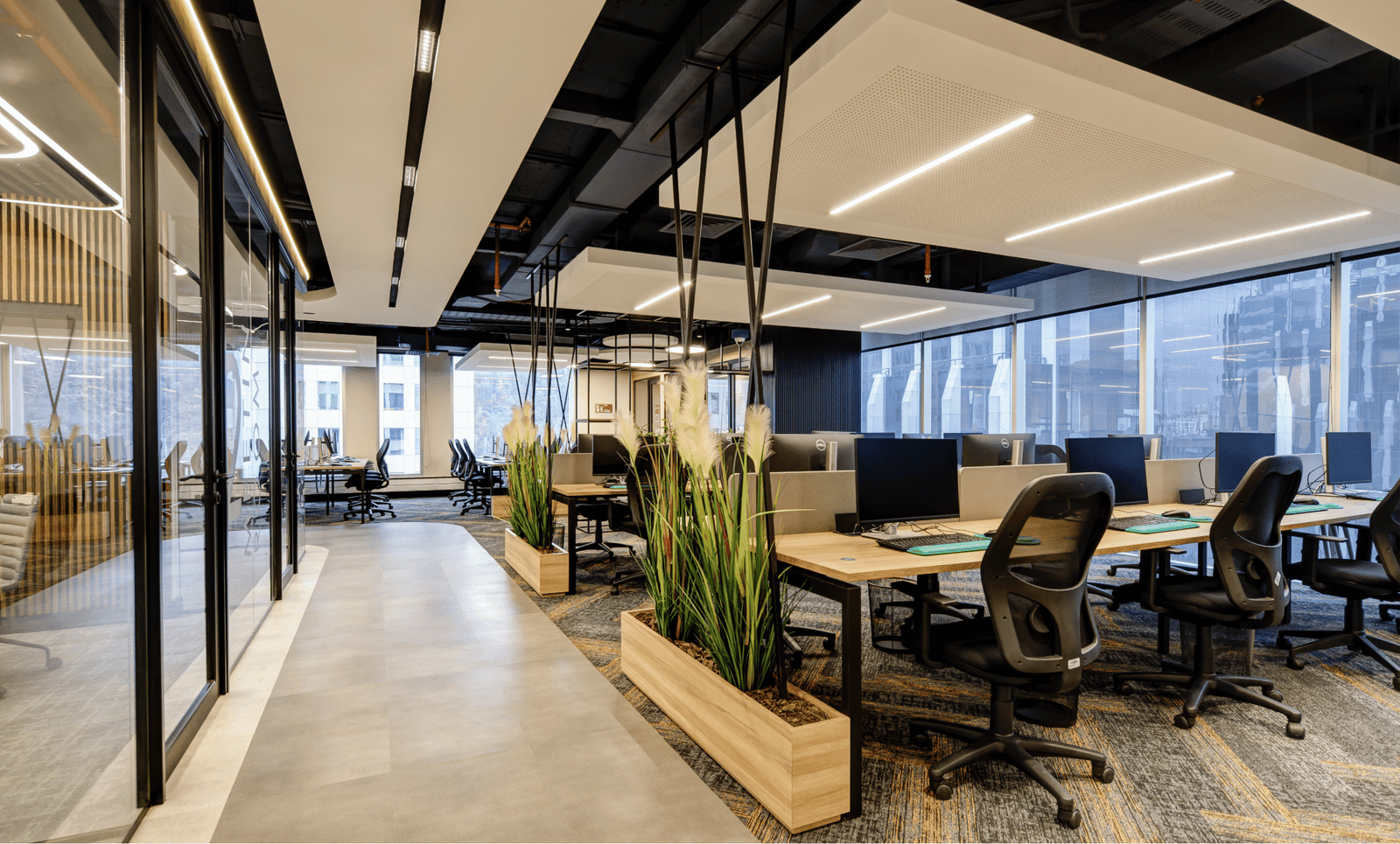 Oficina BNP Paribas Cardif, SCL | Arquitectura y Lighting Design: Grupo E