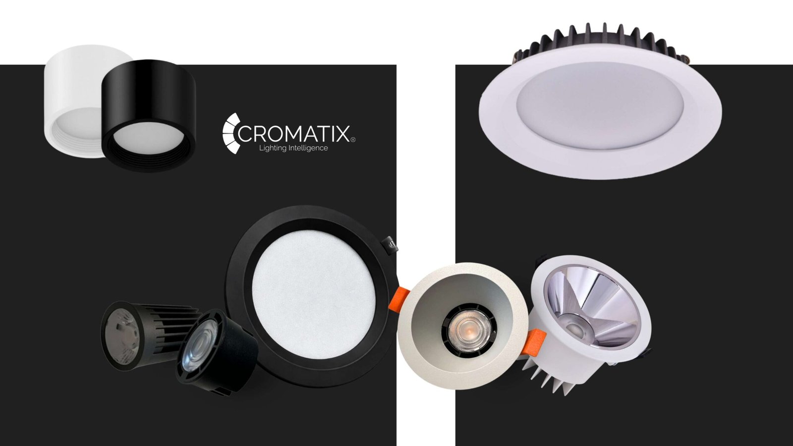 SERIE DOWNLIGHTS productos luminova cromatix chile iluminación