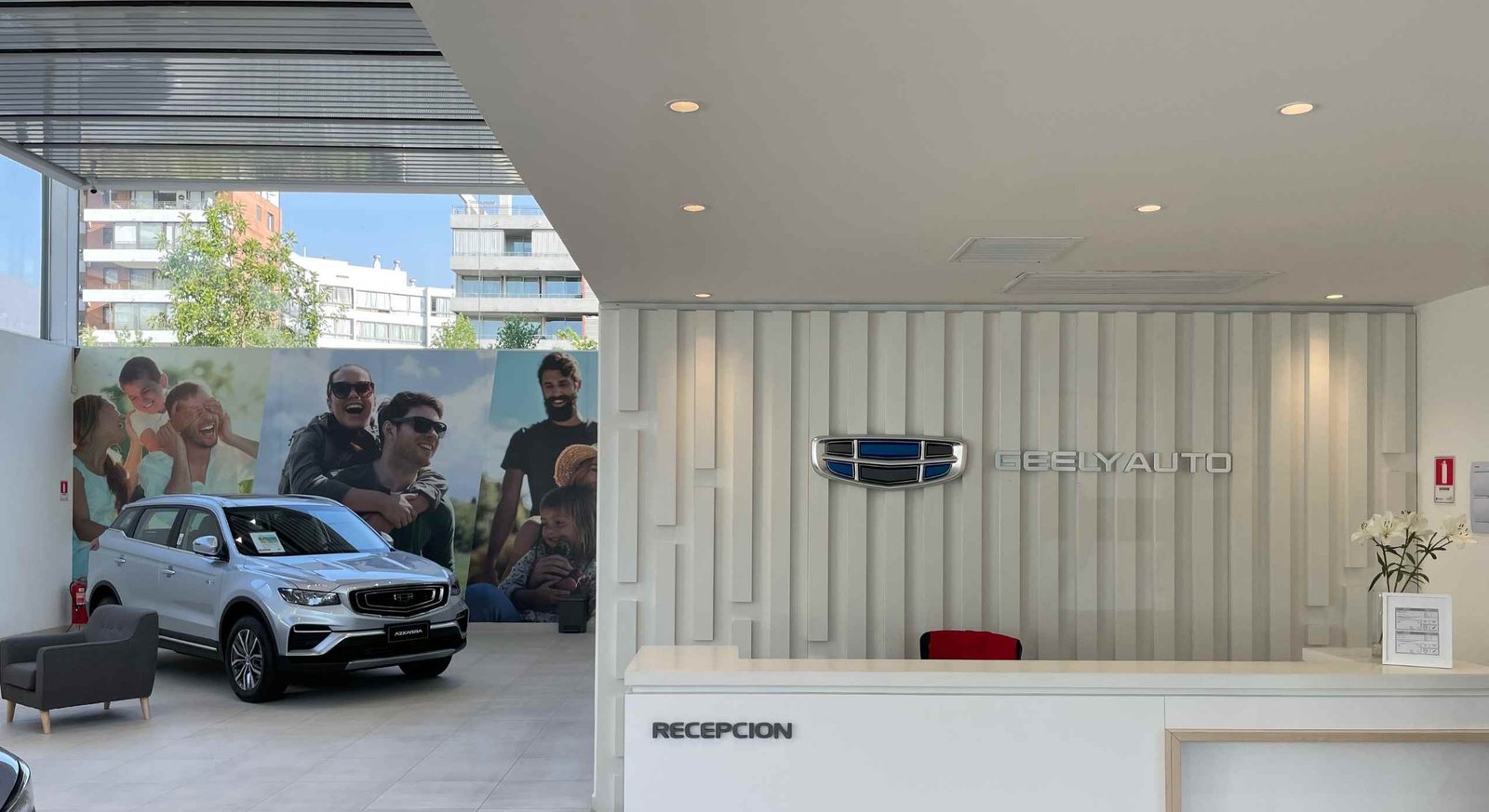 Showroom Geely Las Condes | Arquitectura: Indigo Arquitectos